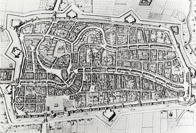 123903 Kaart van de stad Utrecht.